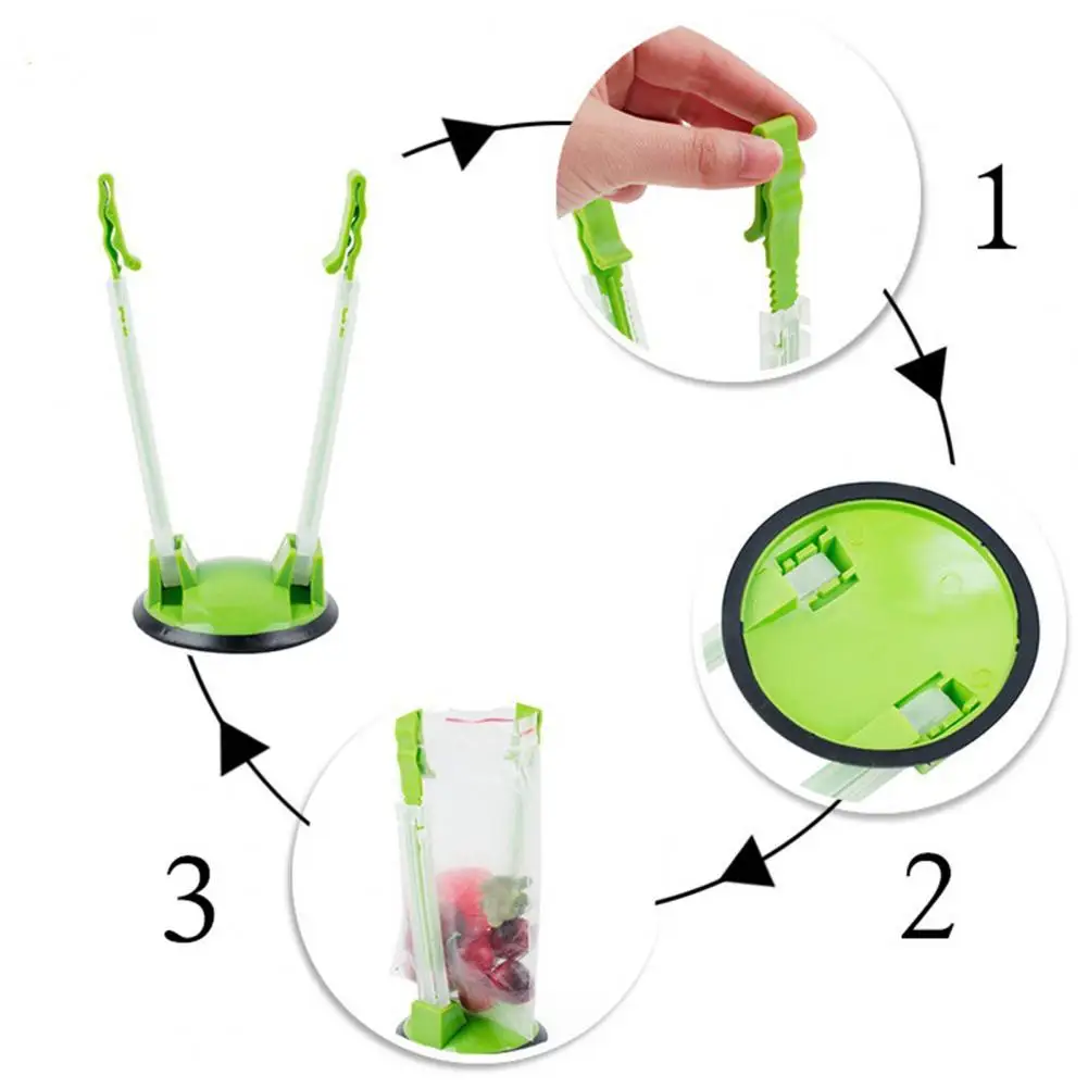 Регулируемая стойка для хранения еды практичная Нескользящая портативная