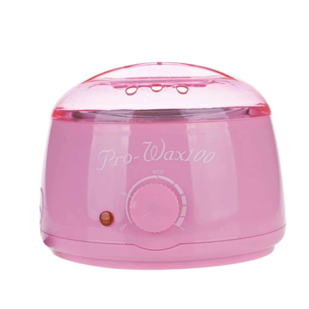 pink US 100W 500C JuneJour подогреватель для воска ног Мини ручной воск нагреватель Эпилятор перезаряжаемый Аппарат Для Депиляции Тела Волос Melter нагреватель - Цвет: pink US 100W 500C