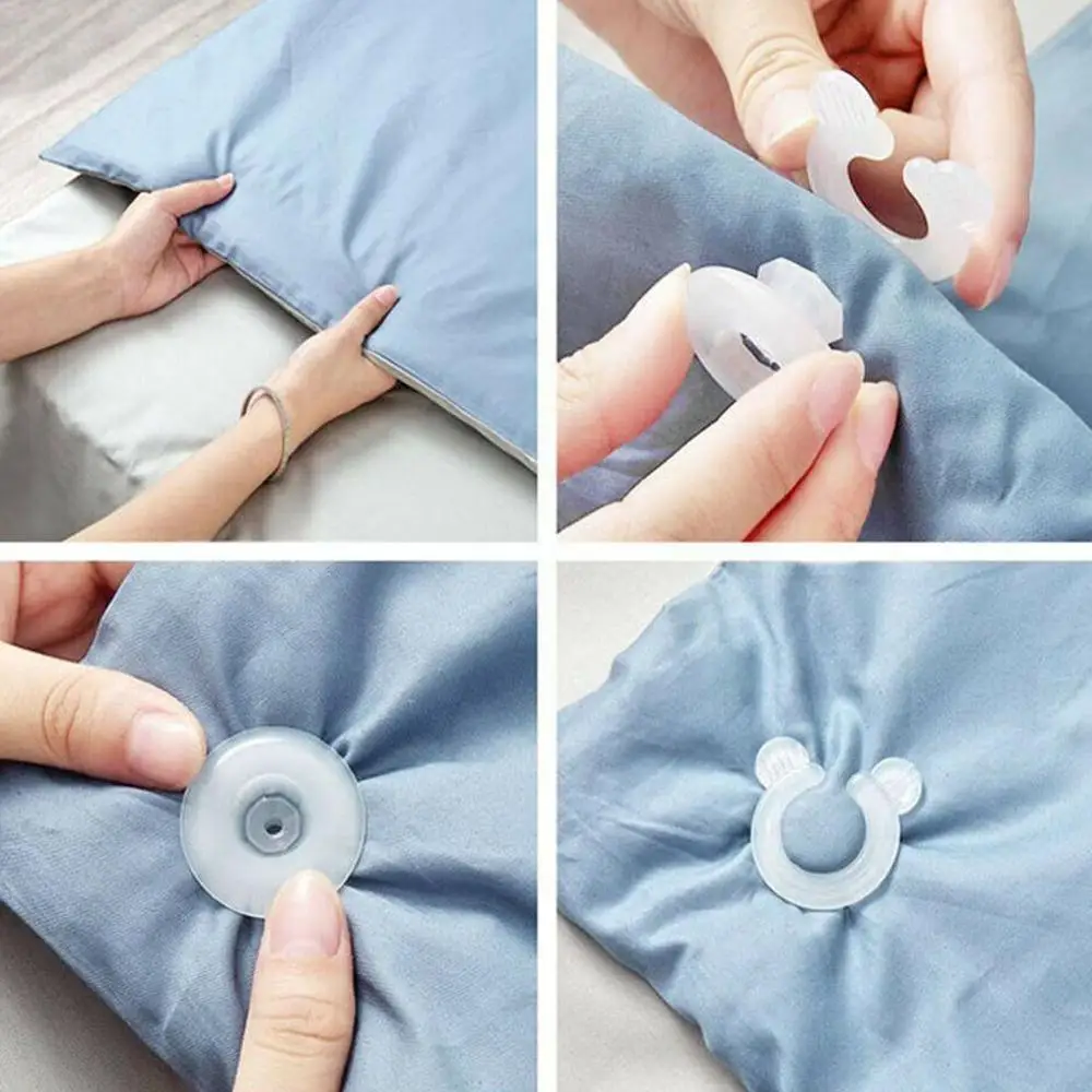 

8 Pcs/Lot Quilt Holder Durable Comforter Clamp Bed Home Sheet Clip Cover Gripper Fastener Holder Duvet Quilt Gadgets Blanke O0R5