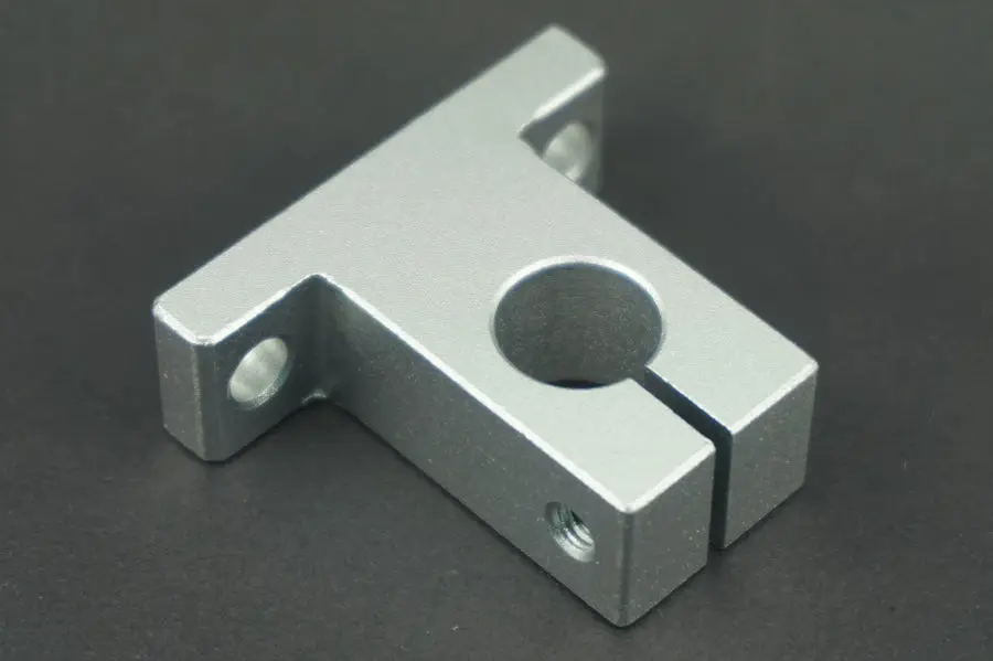 SK12 алюминиевый линейный рельсовый вал опорный кронштейн/подшипник CNC