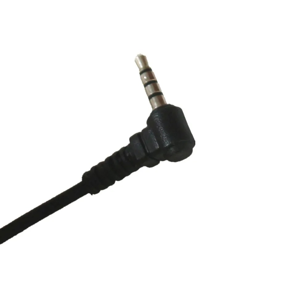 10 шт. гарнитуры Динамик микрофон Акустическая тайное трубки PTT для Vertex