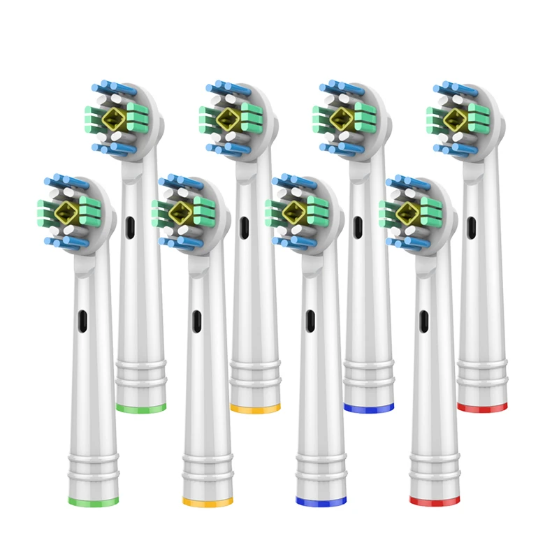 

Сменные насадки для электрической зубной щетки Oral b, 8 шт.
