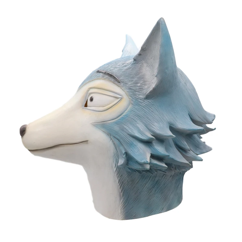 Аниме BEASTARS Legosi Haru Весенняя Маскарадная маска голова Волка кролик латексный