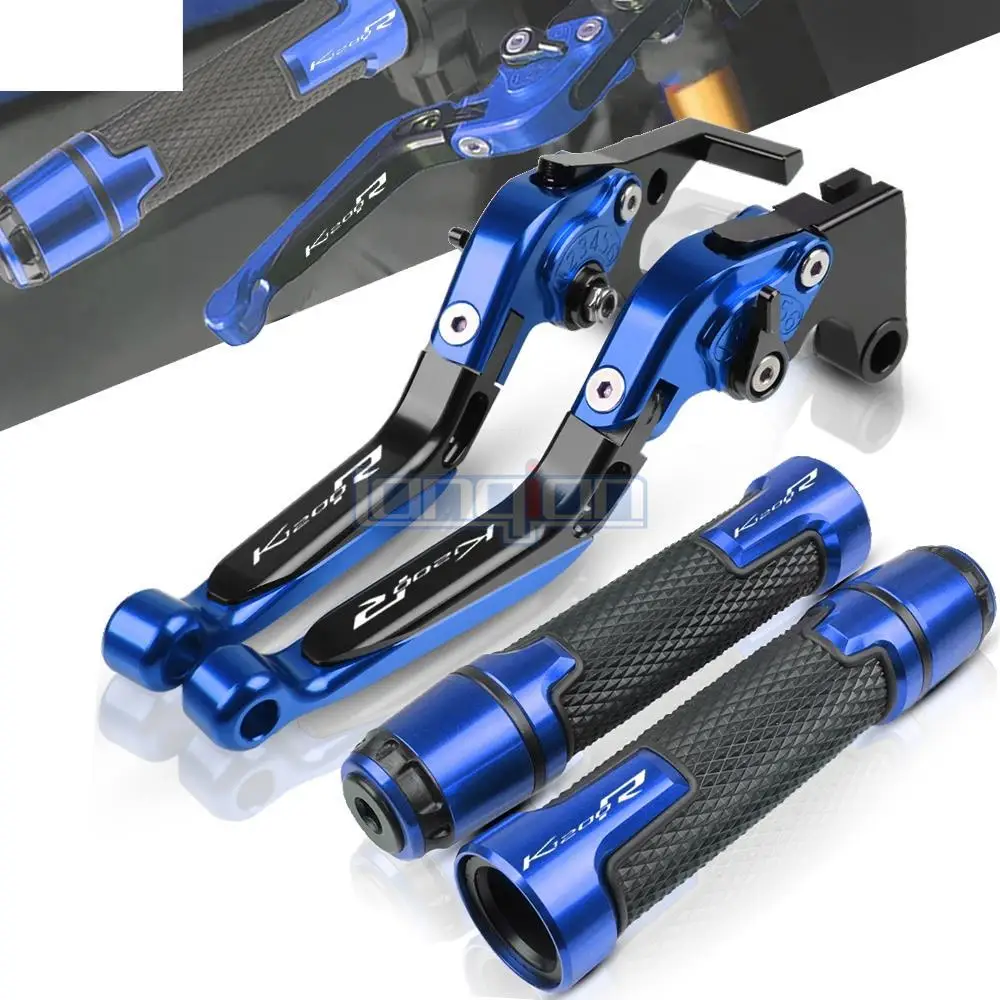 

K1200R 2005-2008 Motorcycle Folding Extendable Brakes Clutch Levers Handle Grips End FOR BMW K 1200 R 1200R Sport 2006-2008