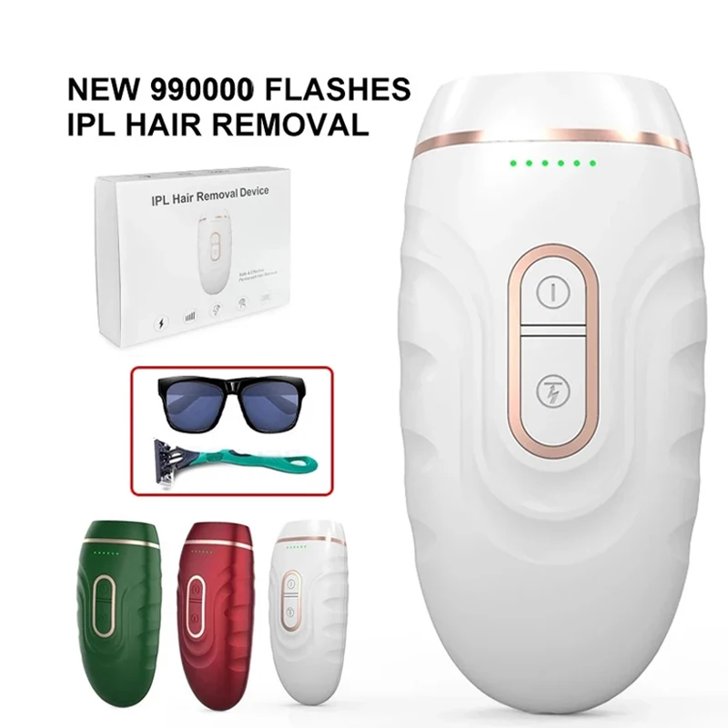 

Permanent 990000 Flashes New Laser Epilator IPL Photoepilator Laser Hair Removal depiladora Painless electric shaving Dropship