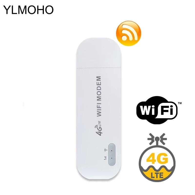 YLMOHO 3G 4G Wi-Fi роутер мобильный портативный/мини/беспроводной USB LTE FDD сетевой модем