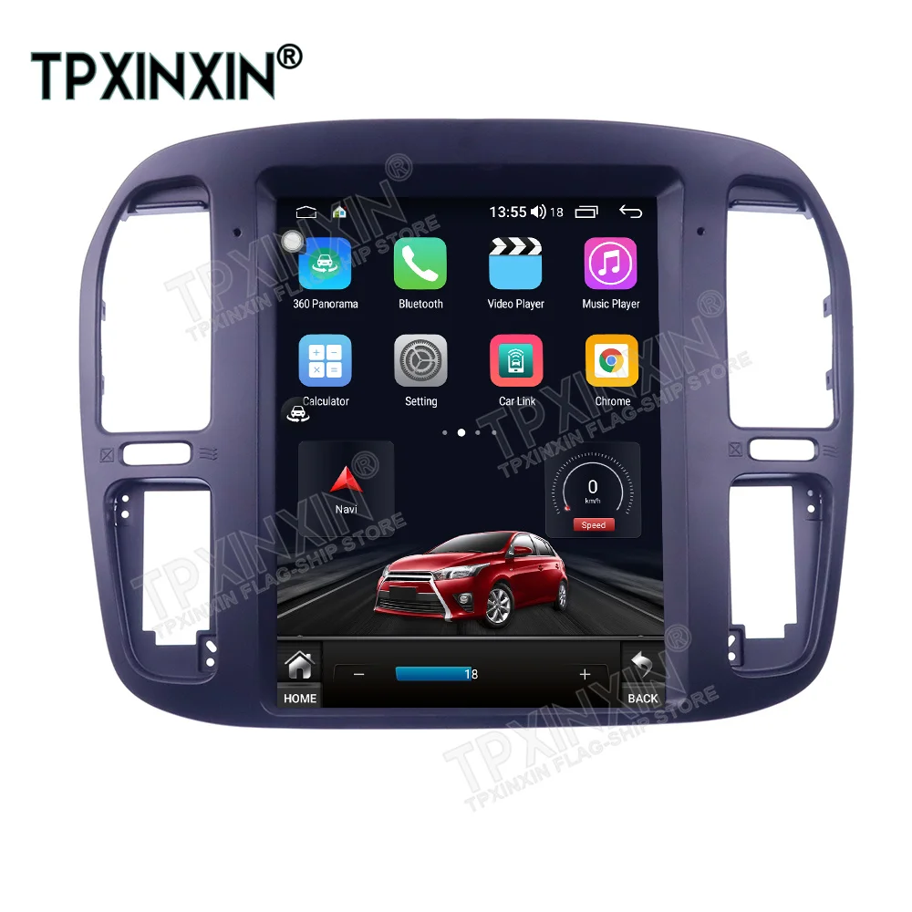 Автомагнитола для Toyota Land Cruiser LC100 1992-2002 Lexus LX470 2002-2007 магнитола 2DIN Android