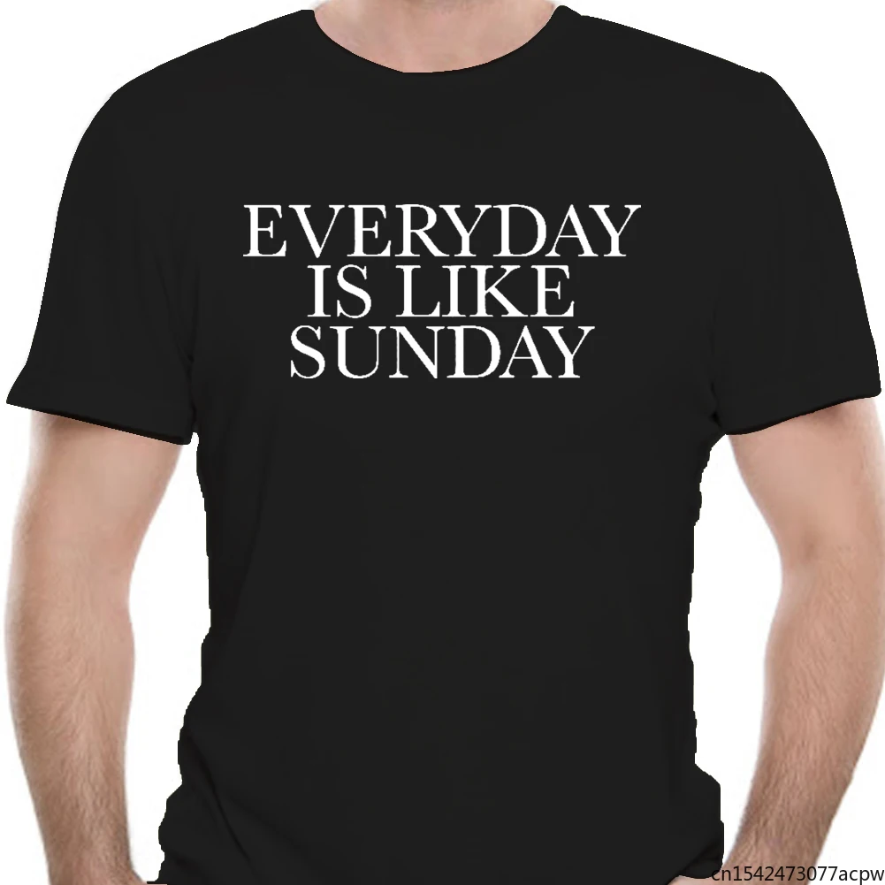 

Everyday Is Like Sunday Print Men's T-Shirt