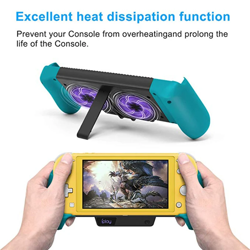Охлаждающая подставка для Nintendo Switch/Lite зарядный держатель кулера док станция