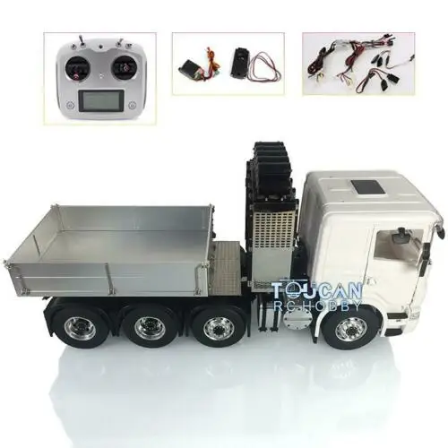 

1/14 Hercules R730 Sca Cabin LESU Metal Chassis 8*8 RC Tractor Truck W/ Radio THZH0685-SMT5