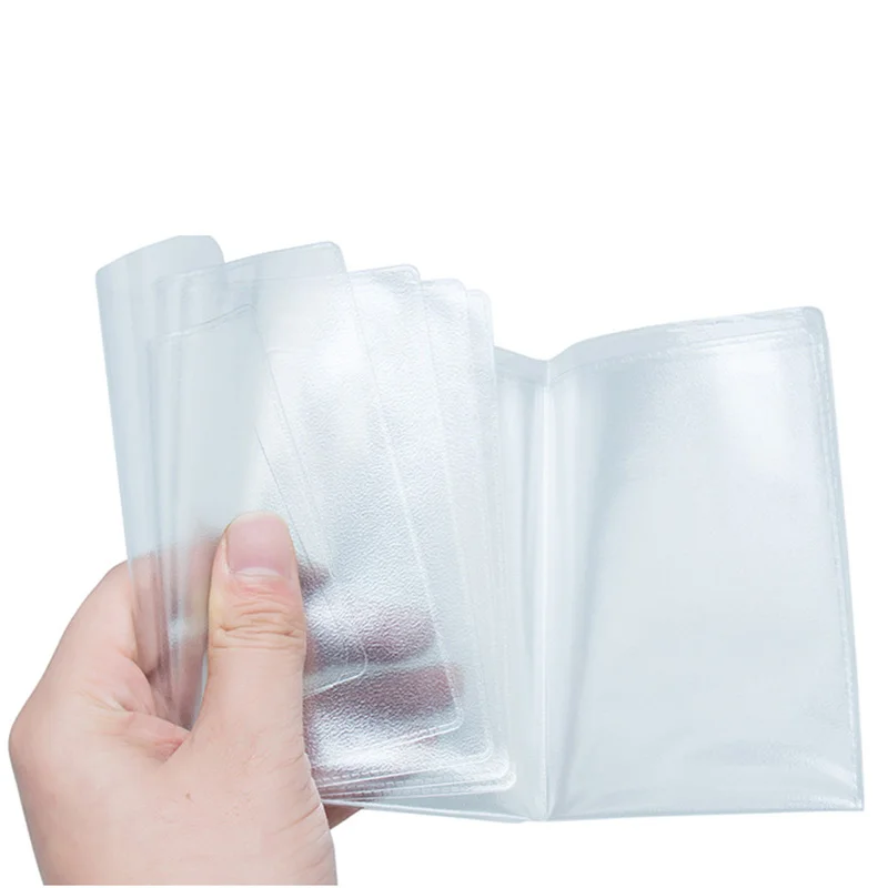 

Car License Inner Film Transparent Auto Documents Cover Bag Clear Light Film Card Holder PVC Driving License Storage Bag