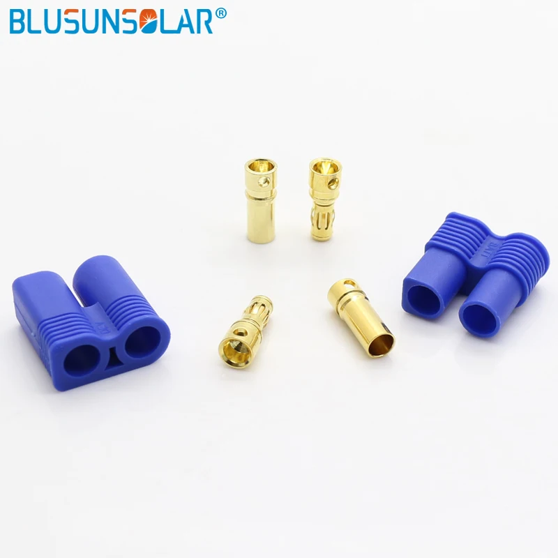 

200 pairs EC3 banana plug Female Male Bullet Connector with housing For RC ESC LIPO Battery Motor
