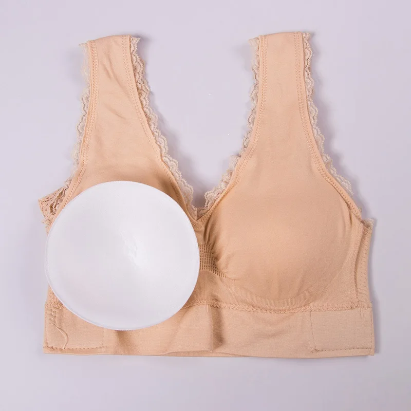 

2021 Women Underwear Sexy Lingerie Lace Solid Color Cross Side Buckle Wireless Push up Breathable Sleep Hot Bra