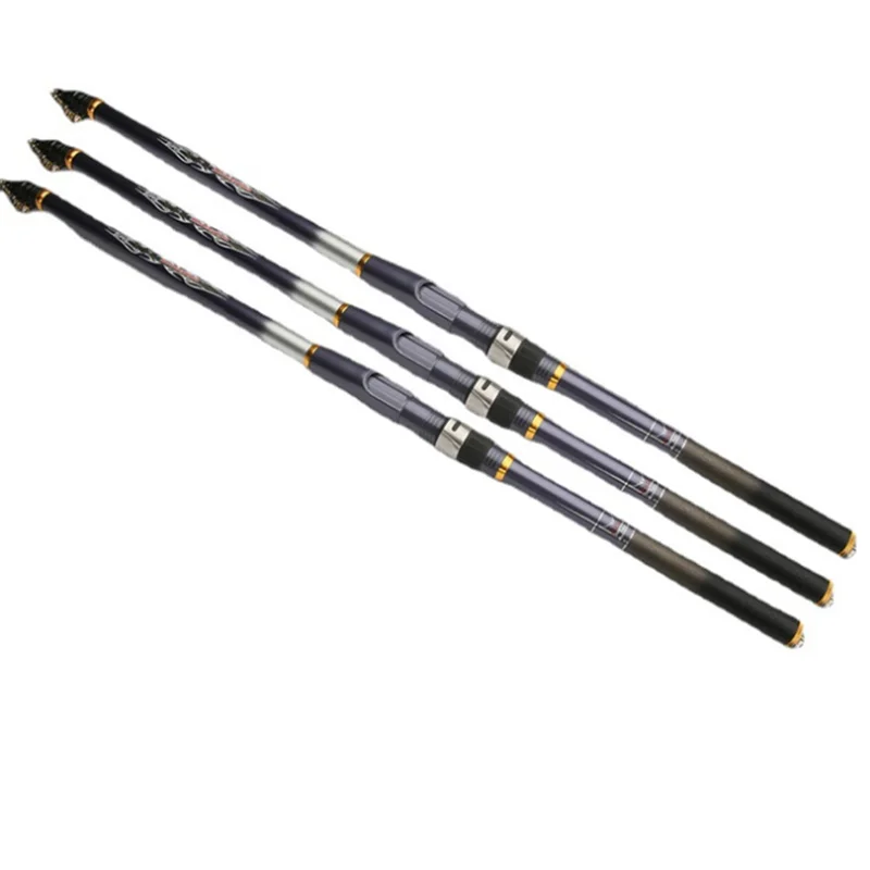 

Portable Rock Carp Rod 3.6m 4.5m 5.4m Telescopic Sea Fishing Rod Rotating Rod Carbon Fiber Super Light Hard Fishing Gear