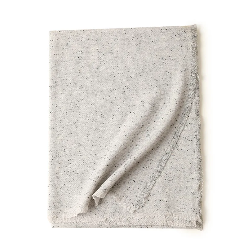 

KMS Woolen Golden-Old-Times Dot Series Scarf Gentle Scarf Shawl 95x210cm/260g