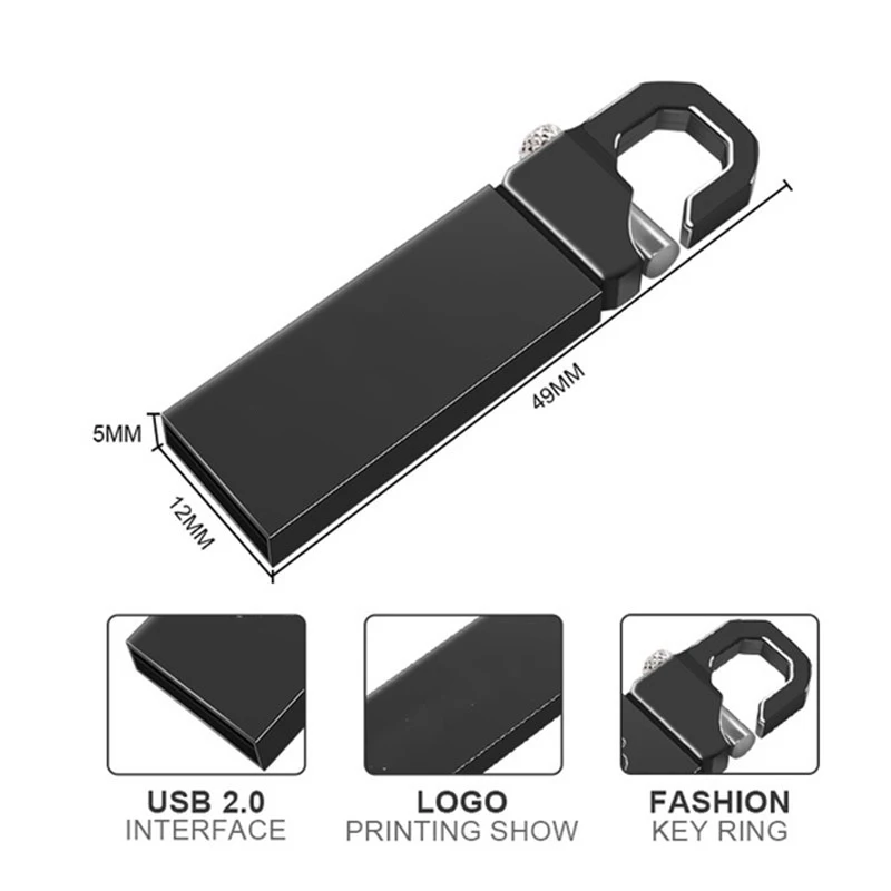 Мини-флэш-накопитель 128 ГБ 64 32 16 высокоскоростной Флэш-накопитель 8 usb 2 0