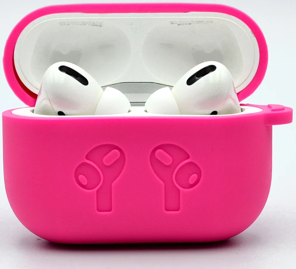 M 1 шт. силиконовый Bluetooth беспроводной чехол для наушников для AirPods Pro защитный чехол Аксессуары для Apple Airpods зарядная коробка - Цвет: M