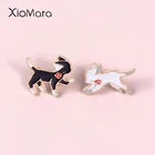 Эмалированные булавки Picasso No Face Cat Imagism черные белые Инь Янь броши значки кошка ювелирные изделия Китти булавки для лацканов для друзей