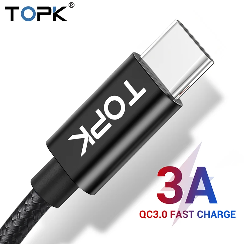Usb type C кабель USB C 3A кабель передачи данных для быстрой зарядки для samsung Galaxy S10 S9 huawei Xiaomi Мобильный телефон зарядное устройство кабель
