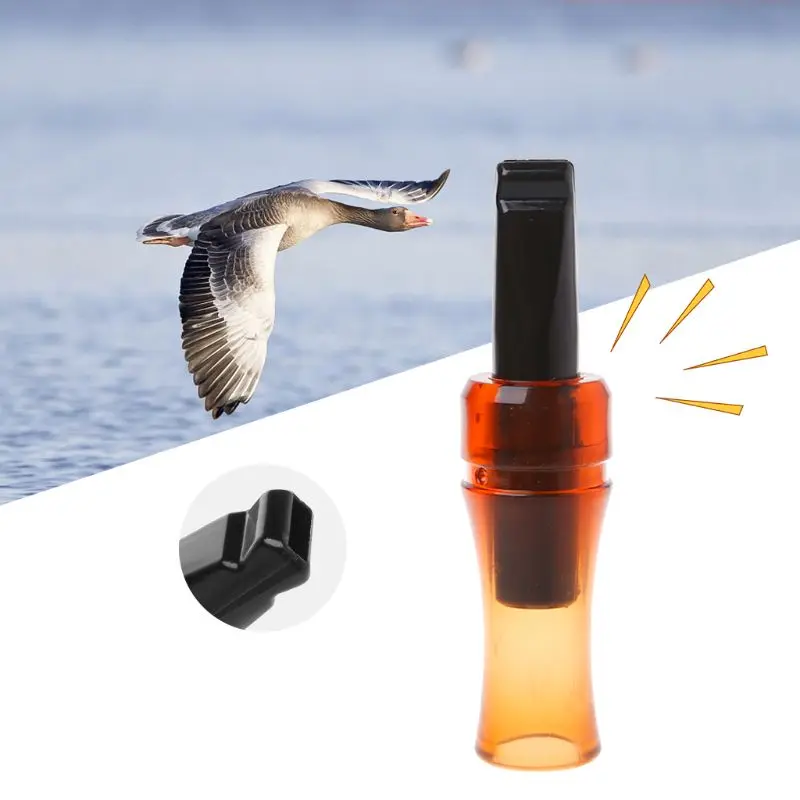 

Outdoor Hunting Whistle Crow Call Animal Simulate Sound Attract Wild Goose Chicken Shooting Supplies Plastic Decoy Duck H58D