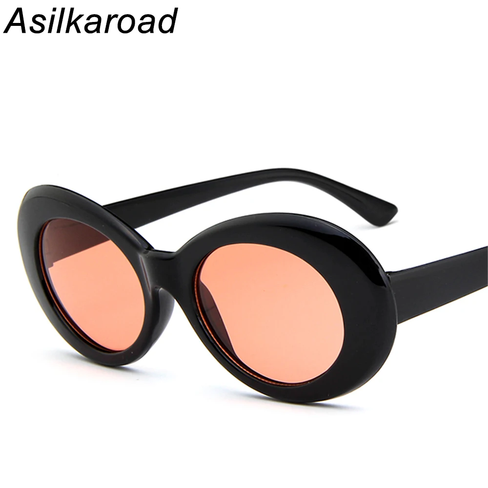 Women 's Oval Sunglasses for Men and Girl UV400 Eyewear Plastic Acrylic 50mm Adult Asilkaroad 52mm | Аксессуары для одежды