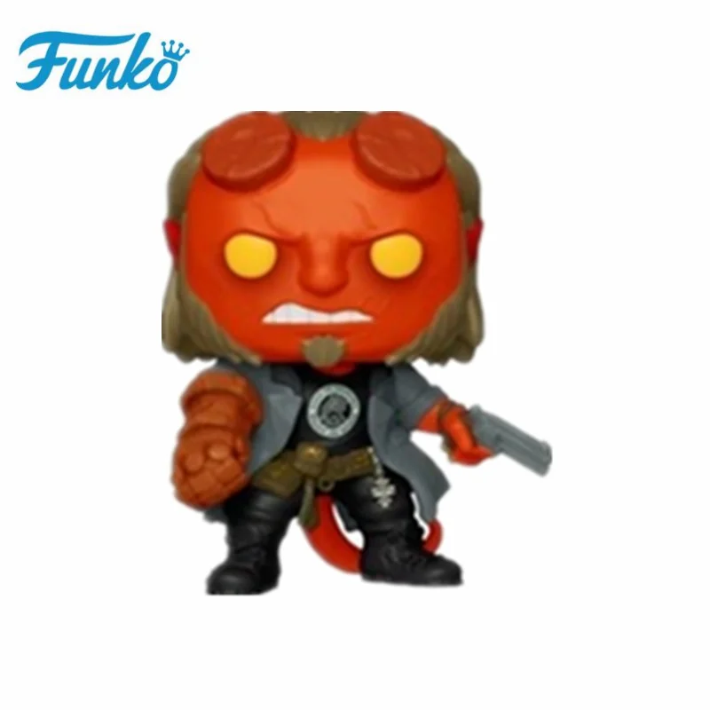 N-Hellboy-750 Funko DC The Batman, который смеется, Hellboy The Call of Cthulhu, фигурка, игрушки, коллекция, виниловая модель, рождественский подарок для детей на день рождения - Цвет: N-Hellboy-750