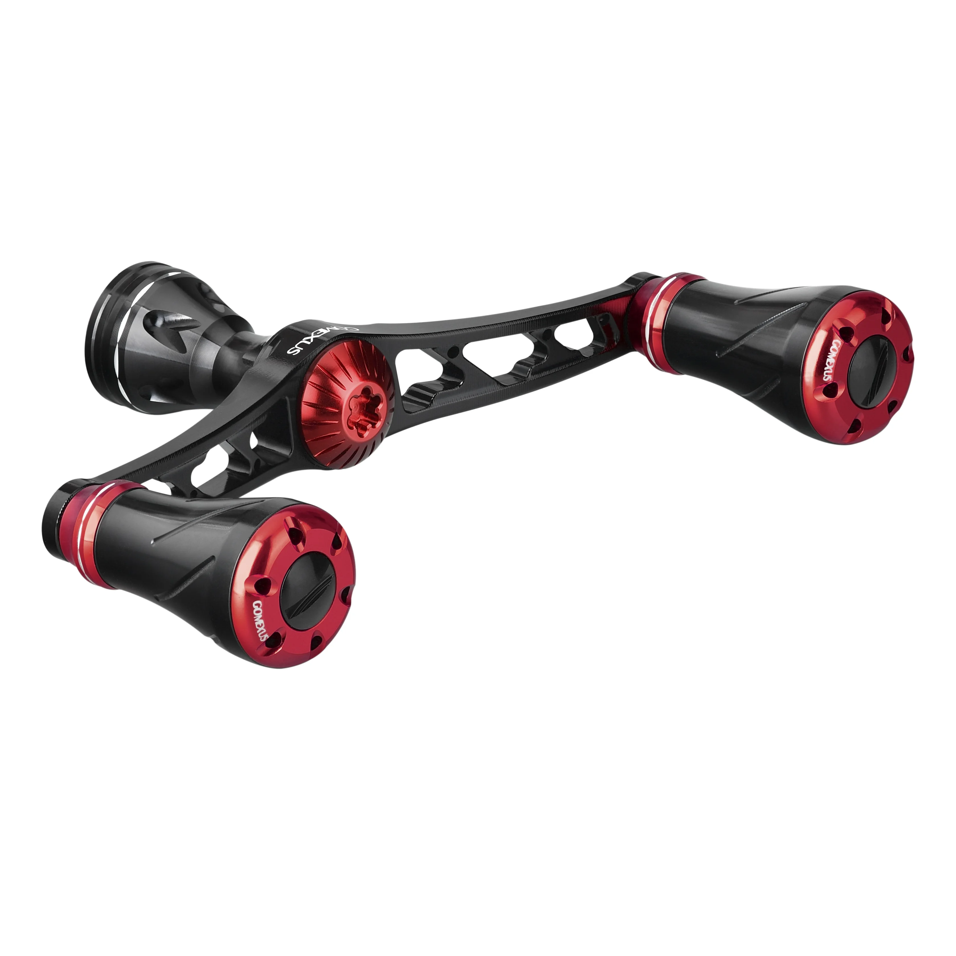 black red Gomexus ЧПУ силовая ручка для Daiwa Caldia LT 1000-3000 спиннинговая катушка как описание - Цвет: black red