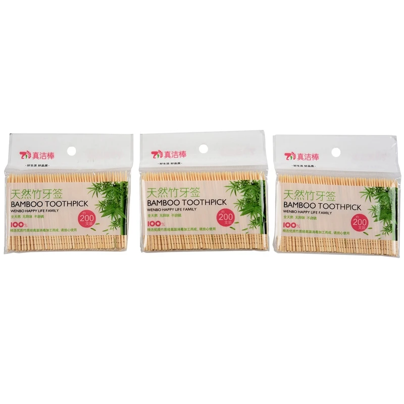 Бамбуковые зубочистки для приготовления коктейлей Фруктовые палочки длиной 6 4