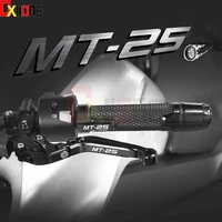 motorcycle brake clutch levers handlebar hand grips ends for yamaha mt25 mt 25 mt 25 2005 2015 2016 2017 2018 2019 2020 2021