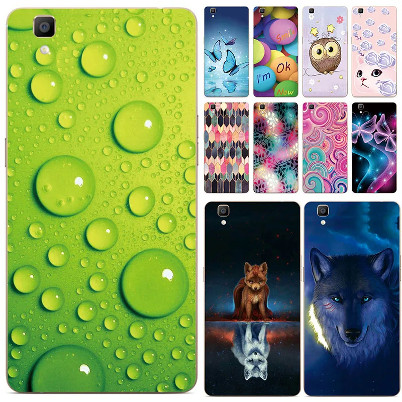 Модный чехол для OPPO R7S, силиконовый мягкий защитный чехол из ТПУ для телефона