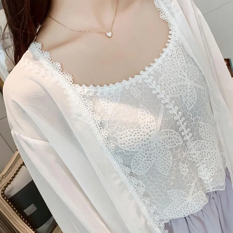 Geskeey сверхтонкие летние женские шали для женщин кружевное болеро женский