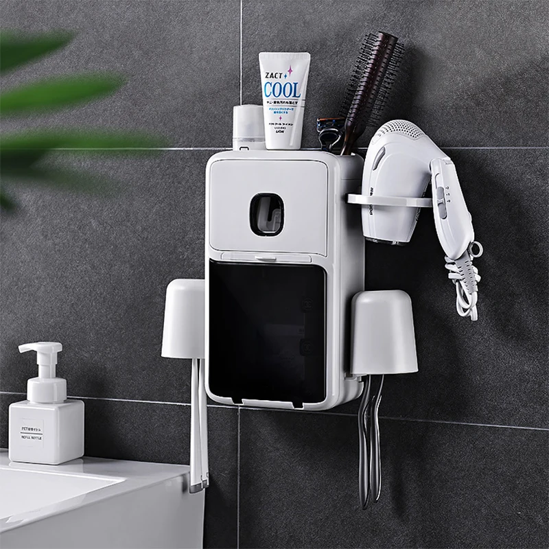 Многофункциональная зубная щетка держатель для защиты от пыли