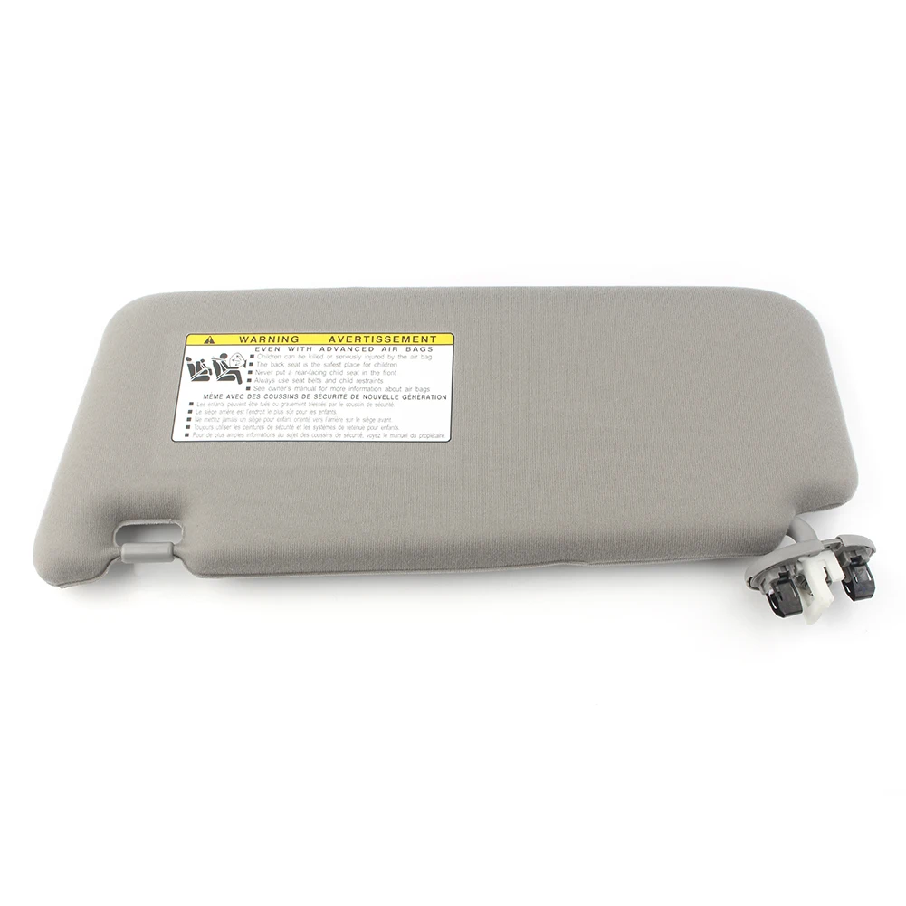 

Right Passenger Side Car Sun Visor Sunshade w/ Wiring for 2007- 008 2009 2010 2011 Toyota Camry With Sunroof