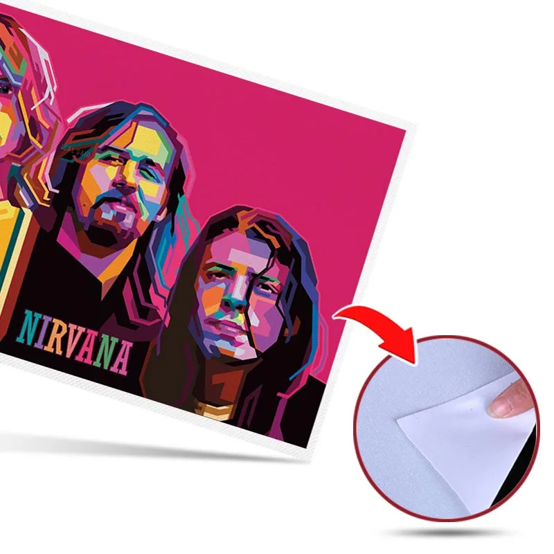 

Famous Band Picture Home Decor Nordic Canvas Painting Wall Art Posters and Print