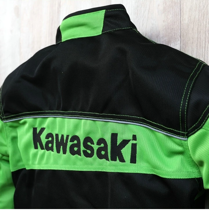 Новое поступление мужская куртка для kawasaki зимняя автомобильная гоночная одежда