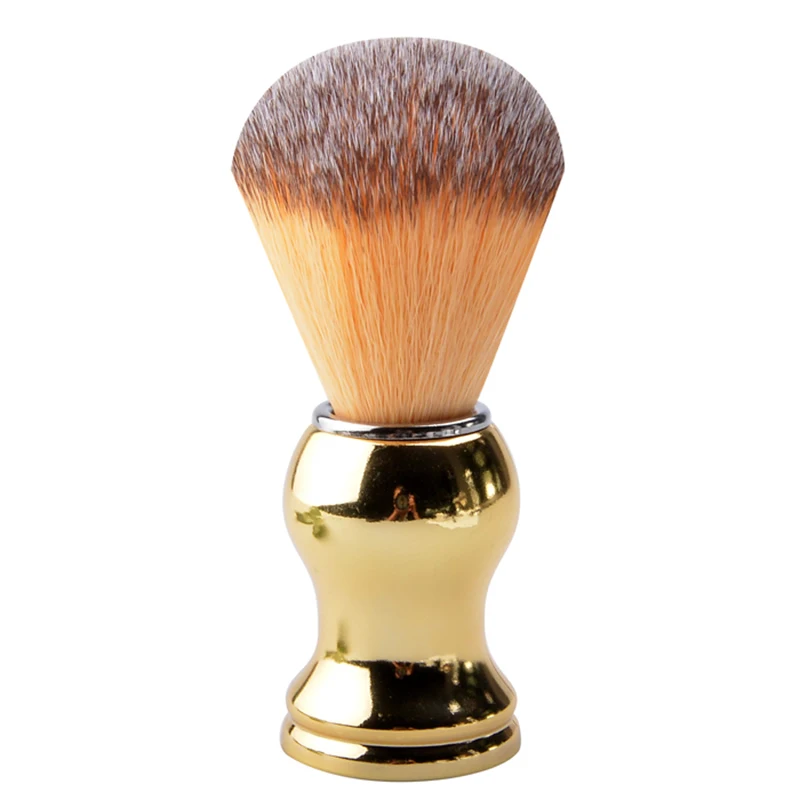 CSB синтетическая нейлоновая мягкая щетка для бритья мужчин золотая ручка