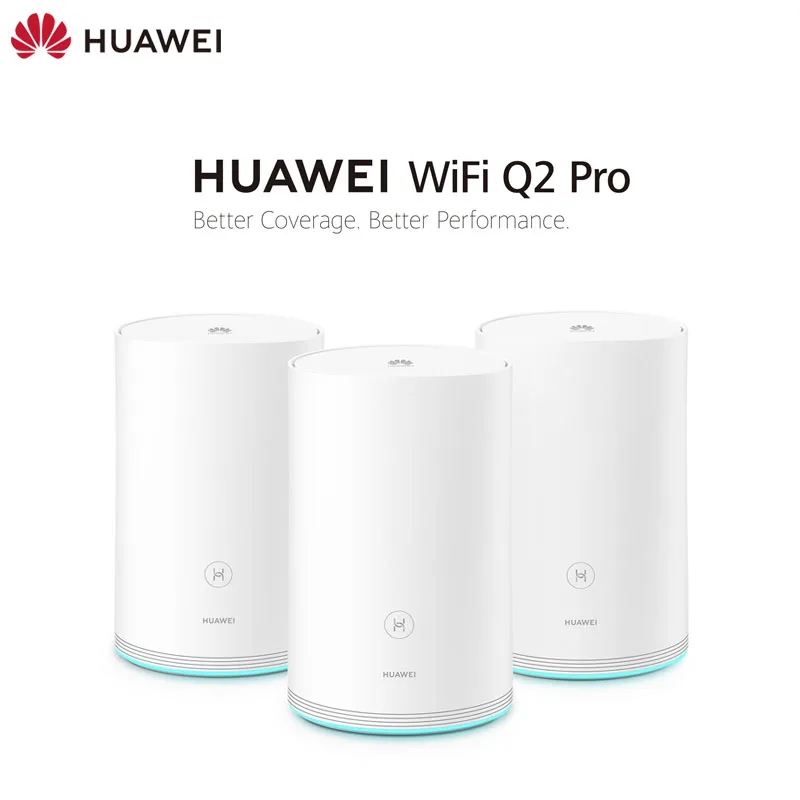 Оригинальный Huawei Q2 Pro сетка маршрутизатор 5G Dual Band 3-базовая Gigabit порты