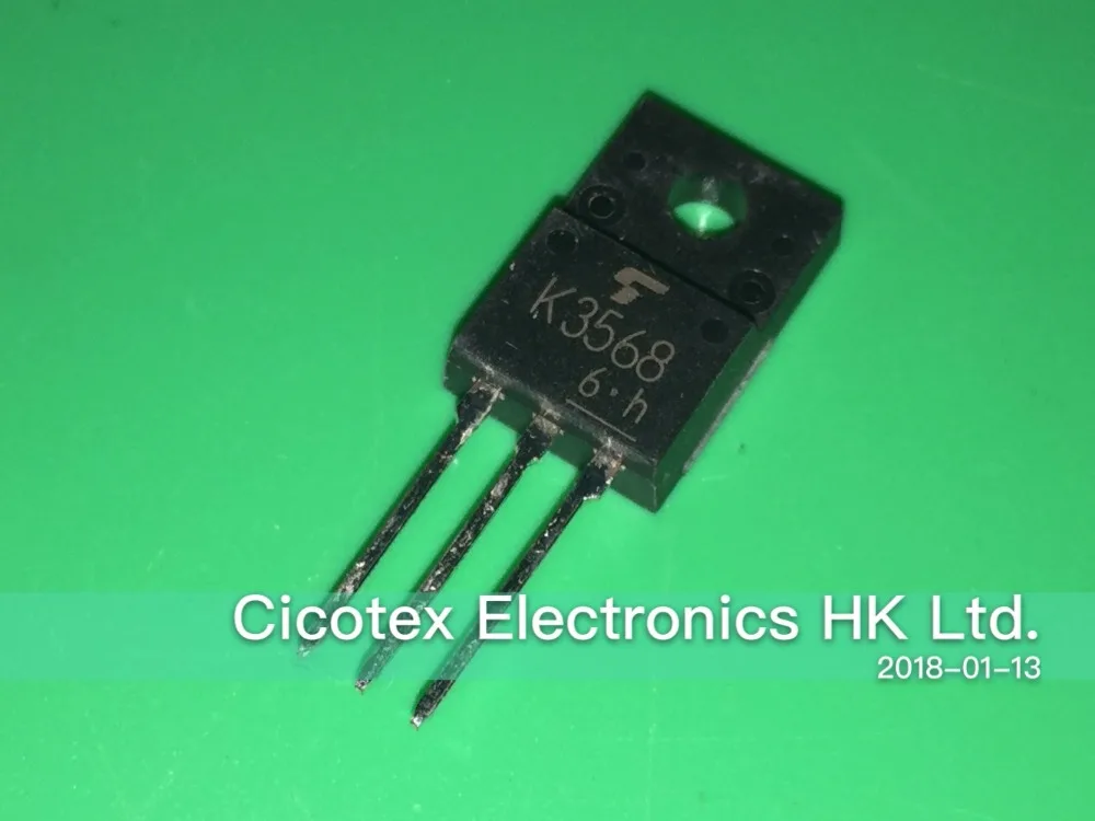 

5 шт./лот 2SK3568 K3568 TO-220F 2SK3568 (STA4, Q, M) силиконовый N канал MOS тип импульсный регулятор применения