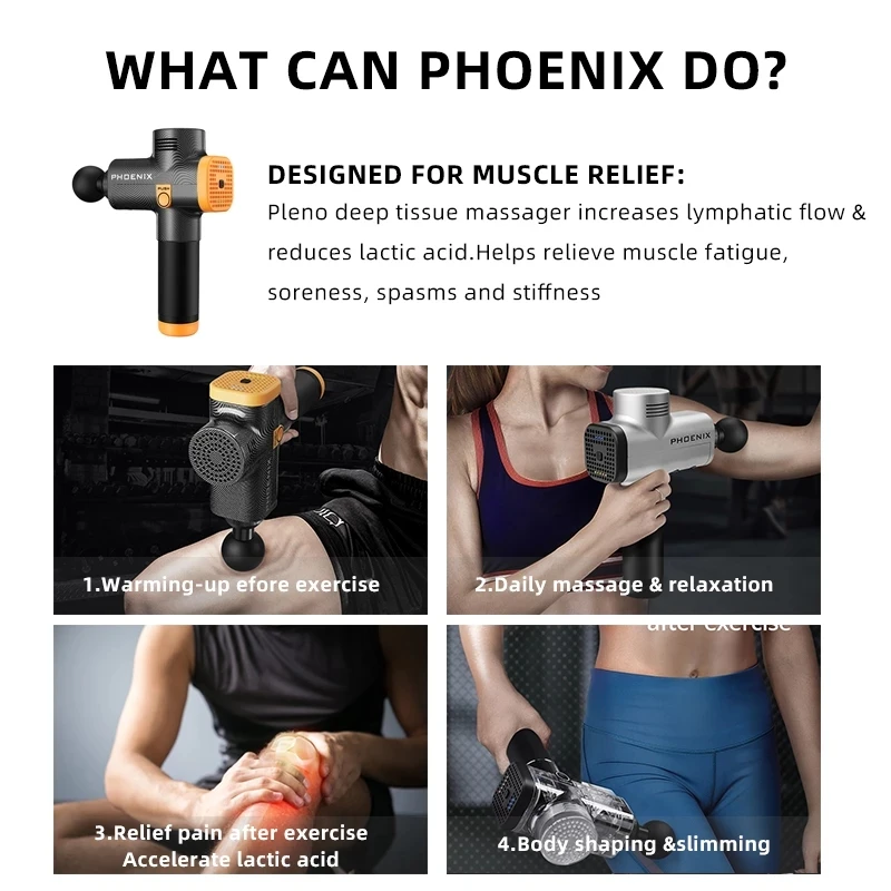 Массажный пистолет Phoenix A2 | Красота и здоровье