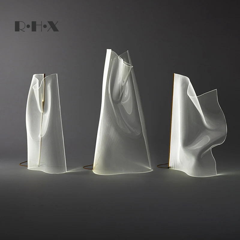 

Second Acrylic Minimalist Desk Lamp Originality Personality A Living Room Model House Designer Fund Arts Floor Lamp Vertical