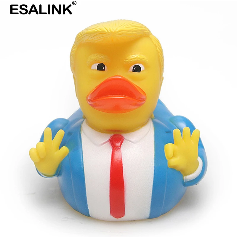 ESALINK 10 см детские купальные игрушки президент США Трамп Веселые резиновые