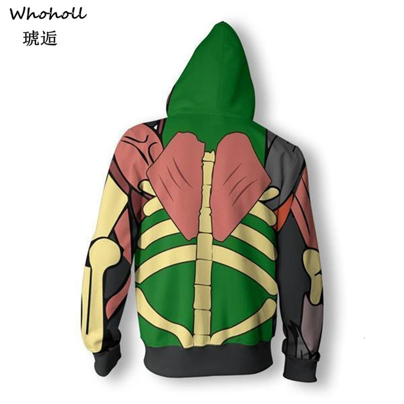 Толстовка унисекс с объемным принтом Рик и Морти толстовка на молнии цветной