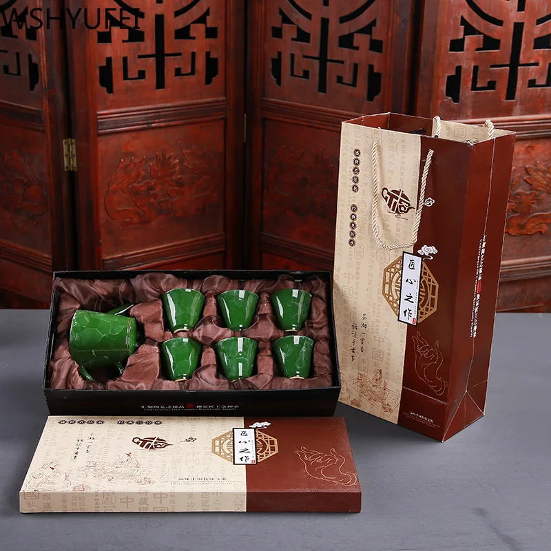 

Creative marble glaze tea set high quality simple and practical with hand gift home ceramic art tea set dropshipping