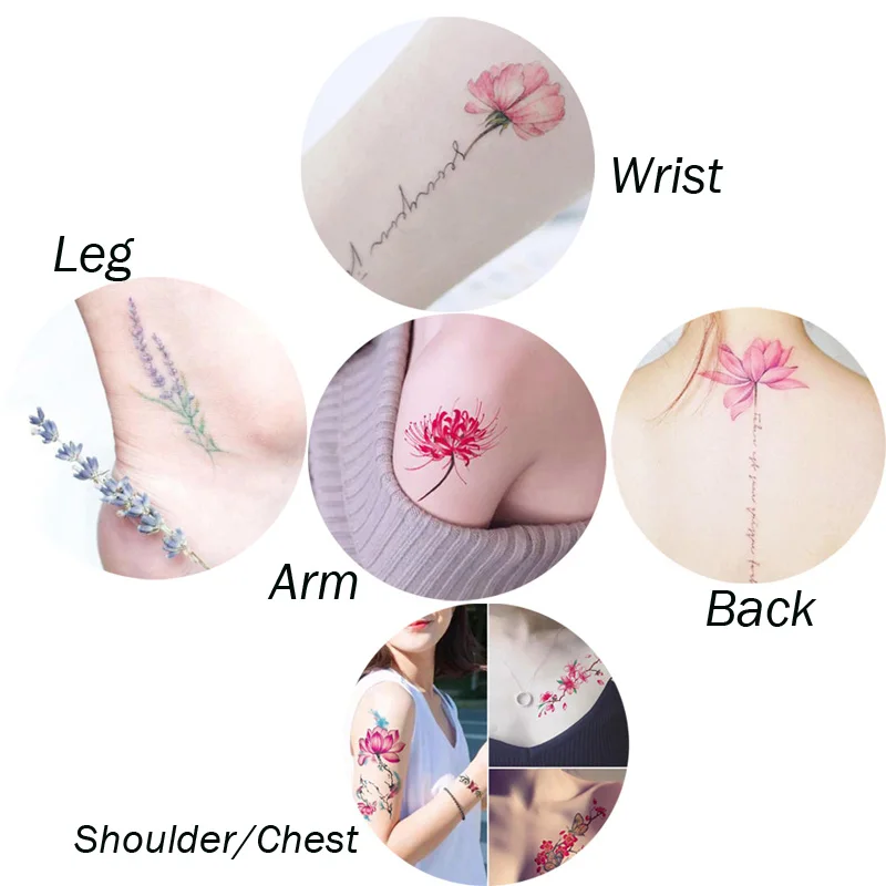 

Water Tattoo Arm Sleeves Temporary Sticker Tatoo Tatto Fake Hand Chest Tattos Tattoos Tato