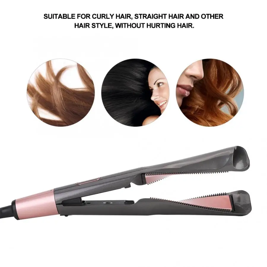 110 220 В Портативный электрический выпрямитель для завивки волос инструмент