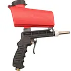 Регулируемый Маленький ручной пневматический Пескоструйный пистолет, портативный пневматический Пескоструйный пистолет, аксессуары для электроинструмента