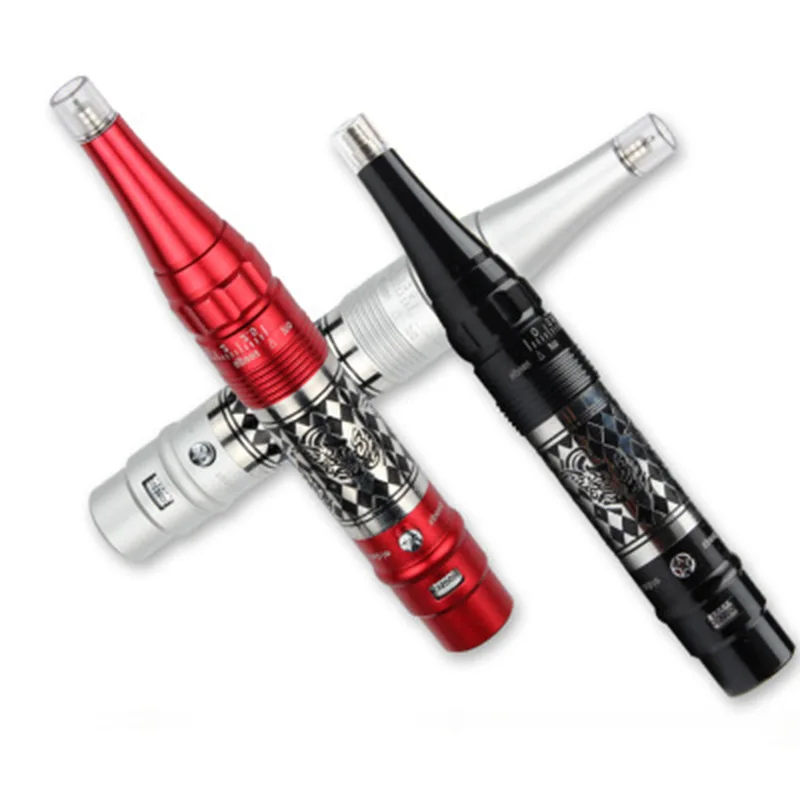 Микро-blading pen kit dermografo microblading Беспроводная Косметическая Перманентная татуировка машина с немецкий двигатель для бровей губ