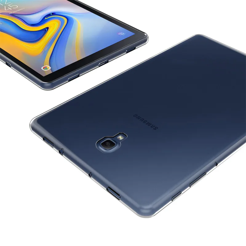 Тонкий чехол из ТПУ Прозрачный для samsung Galaxy Tab A 8 0 10 1 S2 S3 S4 S5e 9 7 5 710 T810 T510 T590 T830 T720