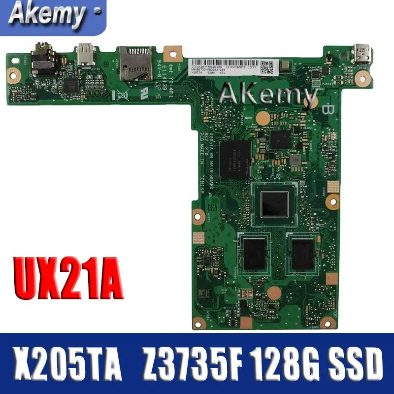 

Amazoon X205TA laptop motherboard For Asus X205TA X205T motherboard 2G/Z3735F 128G SSD