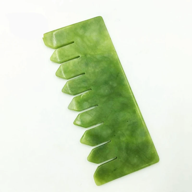 Скребок для гуаши натуральный камень искусственная расческа инструмент